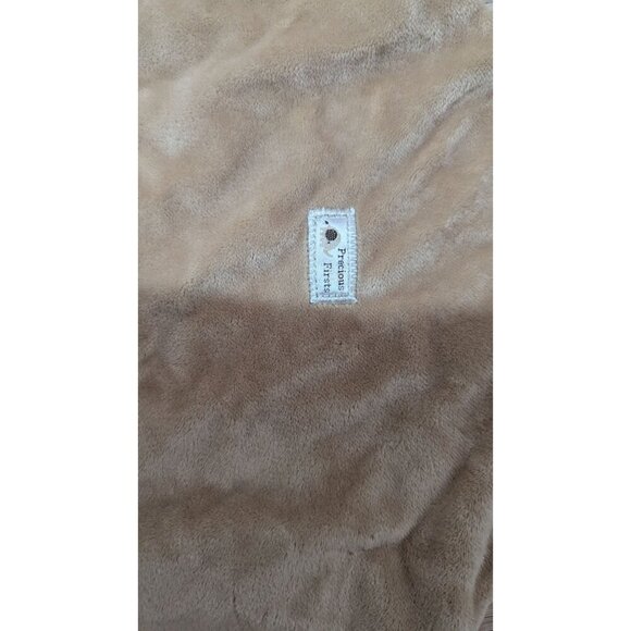 Carters Just One Year Beige Elephant Lovey Security Blanket Plush 14"Baby Soft R - Picture 8 of 8